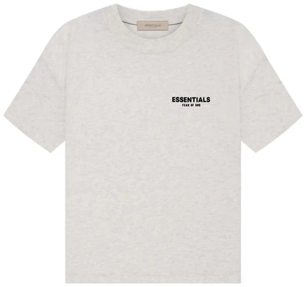PLAYERA ESSENTIALS GRIS CLARA