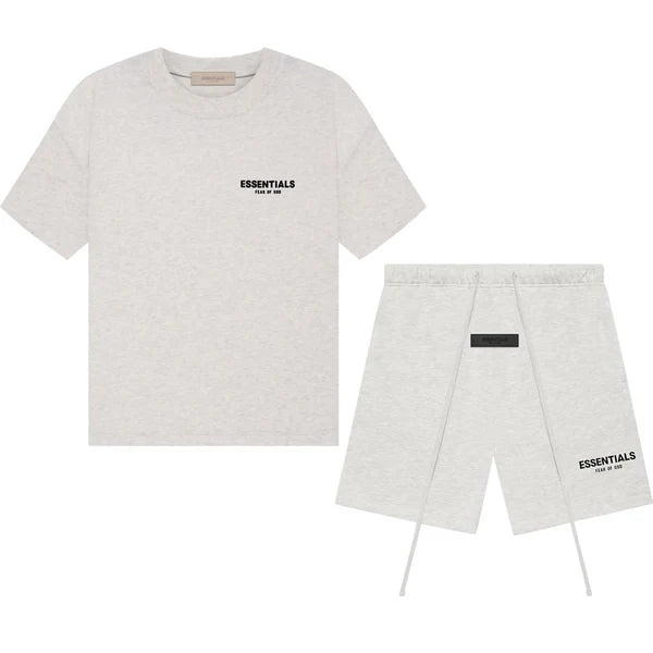CONJUNTO ESSENTIALS GRIS CLARO