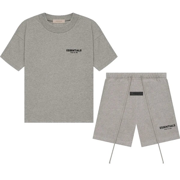 CONJUNTO ESSENTIALS GRIS OSCURO