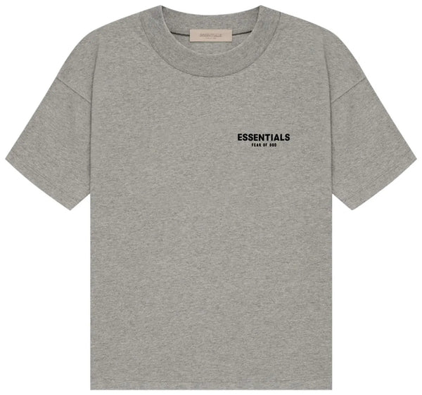 PLAYERA ESSENTIALS GRIS OSCURO