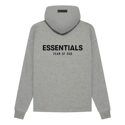 HOODIE ESSENTIALS GRIS OSCURO