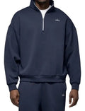 HOODIE ALO ZIP AZUL