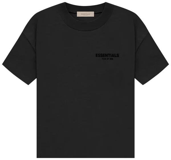 PLAYERA ESSENTIALS NEGRA